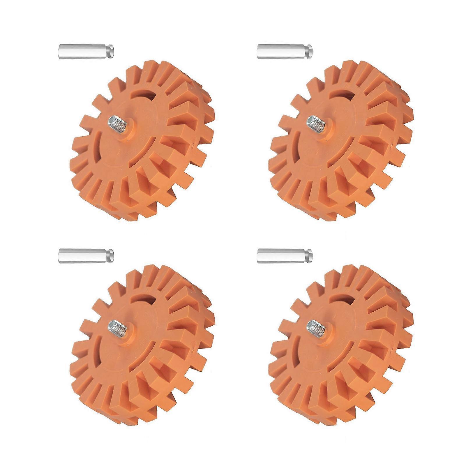 Strong Rubber Adhesive Cleaner Tool 4Pcs Not Abrasive Plan For Face Safe Detailing Multicolor