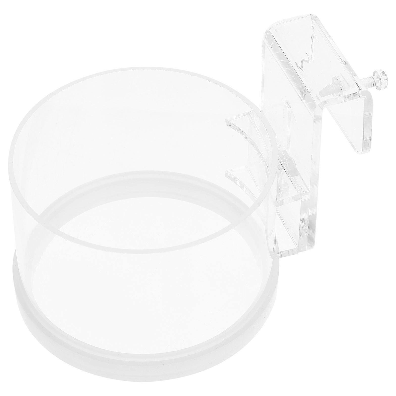 Fish Feeding Ring Acrylic Aquarium Feeder Ring for 3Pcs Feed