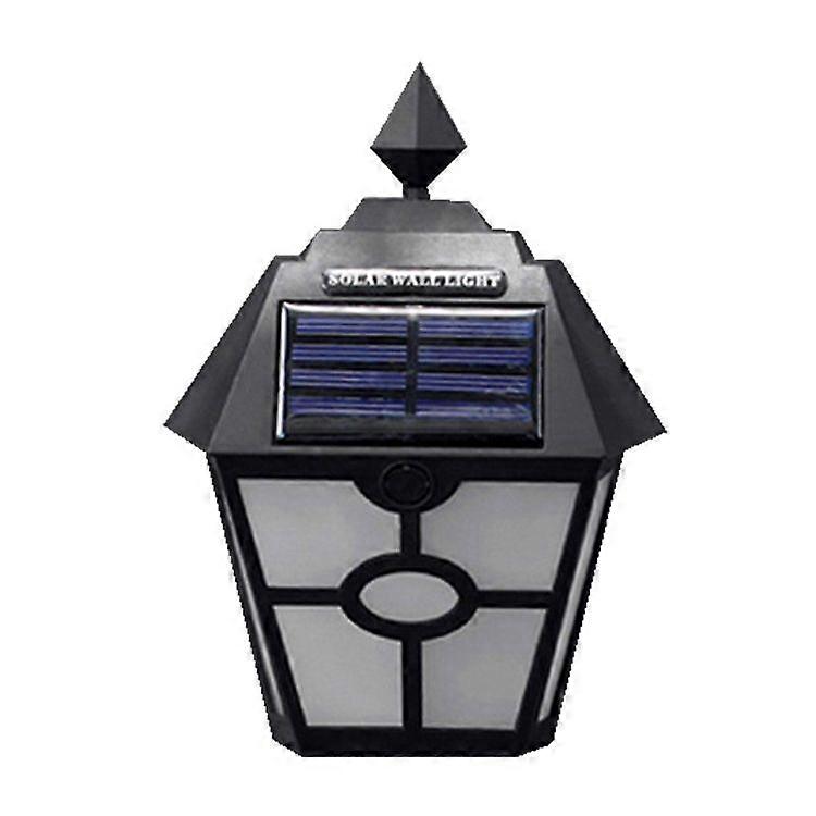 Solar Retro Hexagonal LED Wall Lamp