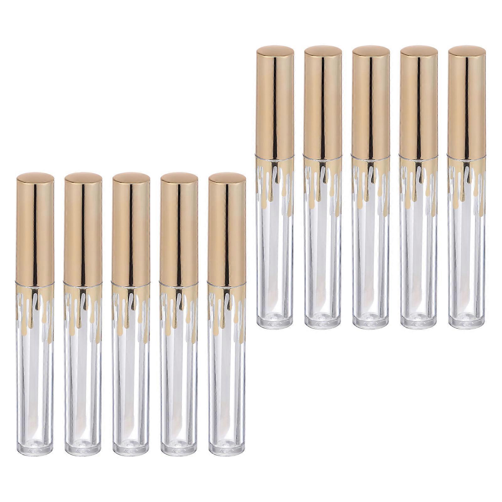 Gloss Tube for Storage Use 10Pcs Subpackage Lip Container
