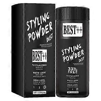 25-26 Haarstylingpoeder, Stylingpoeder niveau 3, Natuurlijke matte look, Volumepoeder voor mannen, Gemakkelijk aan te brengen zonder olieachtig of vettig residu, Sterke fixatie