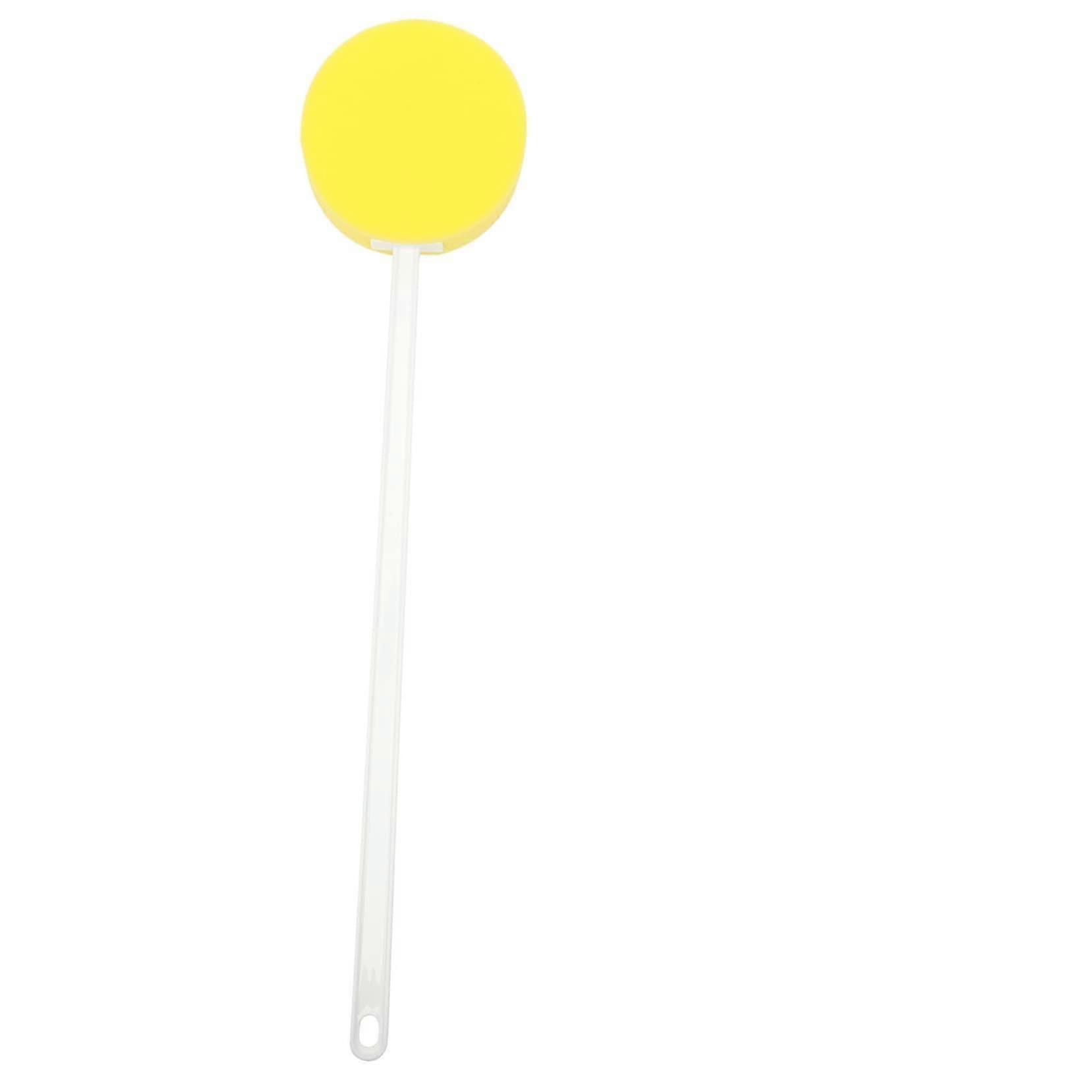 Back Scrubber with Long Handle for Shower, Soft Sponge Bath Brush, Gentle Exfoliation for Elderly