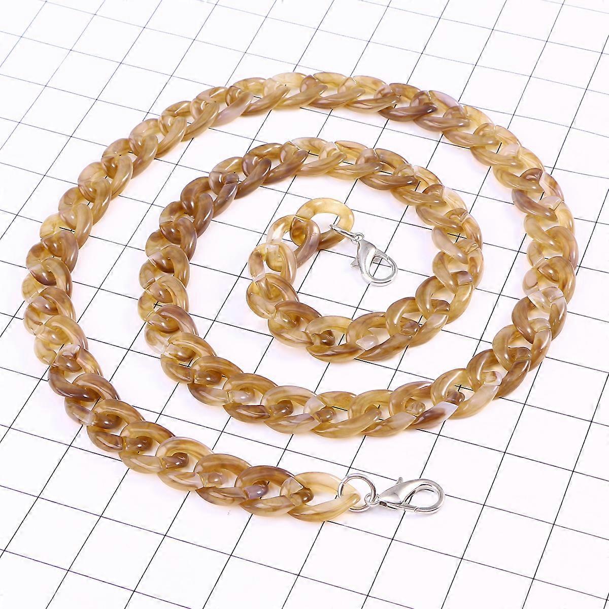 Bone Resin Chain Bag Strap for Messenger Bag Accessories 120cm