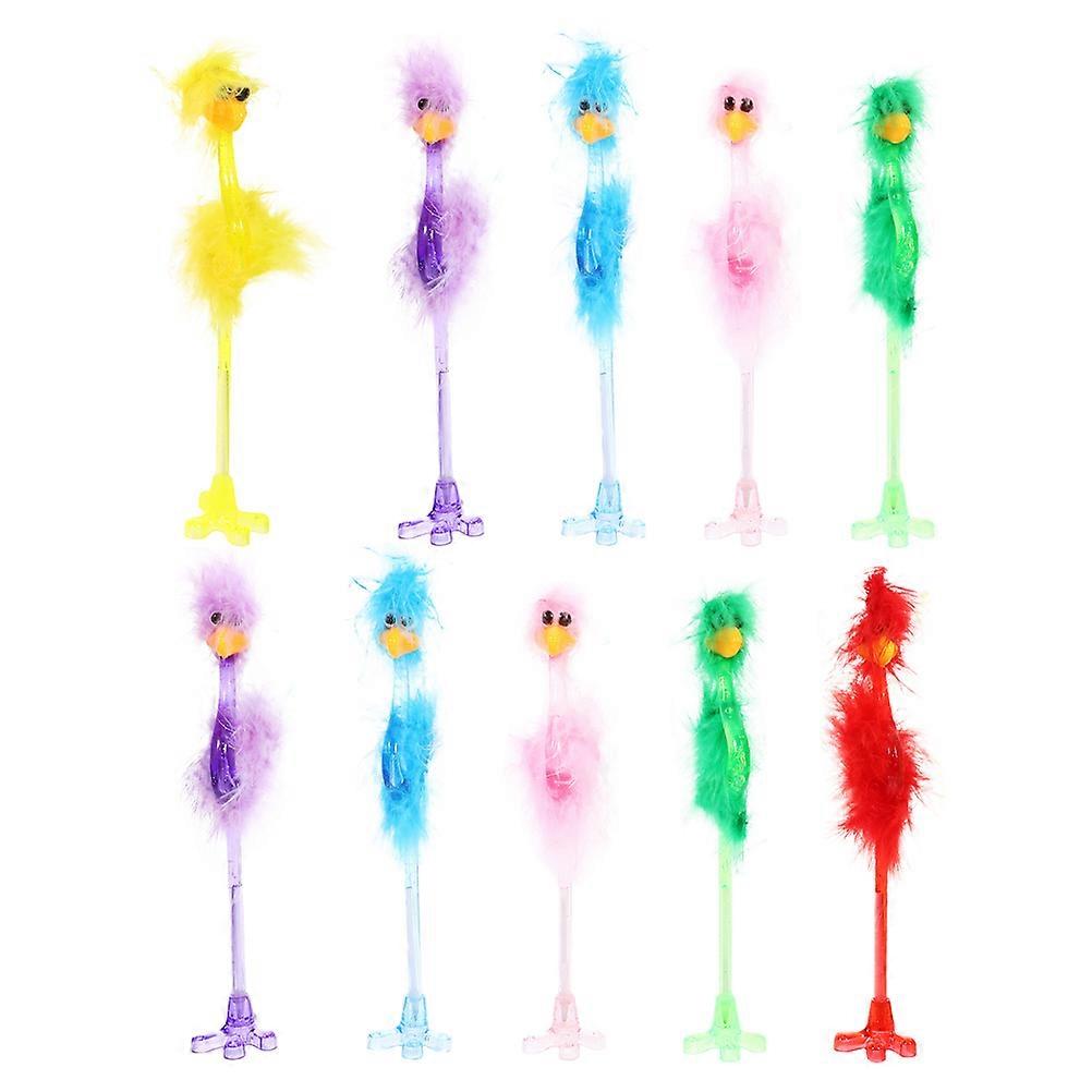 Ostrich Shaped Ballpoint Pens for Writing 50Pcs Assorted
