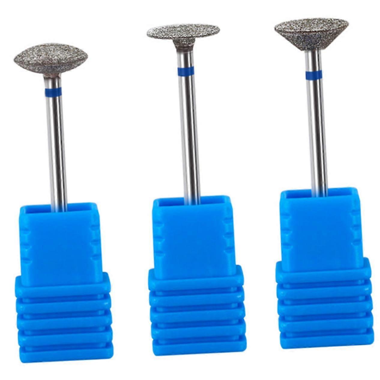 Nail Drill Bits Set for Precise Nail Shaping and Effective Cuticle Removal, Durable Flat Head