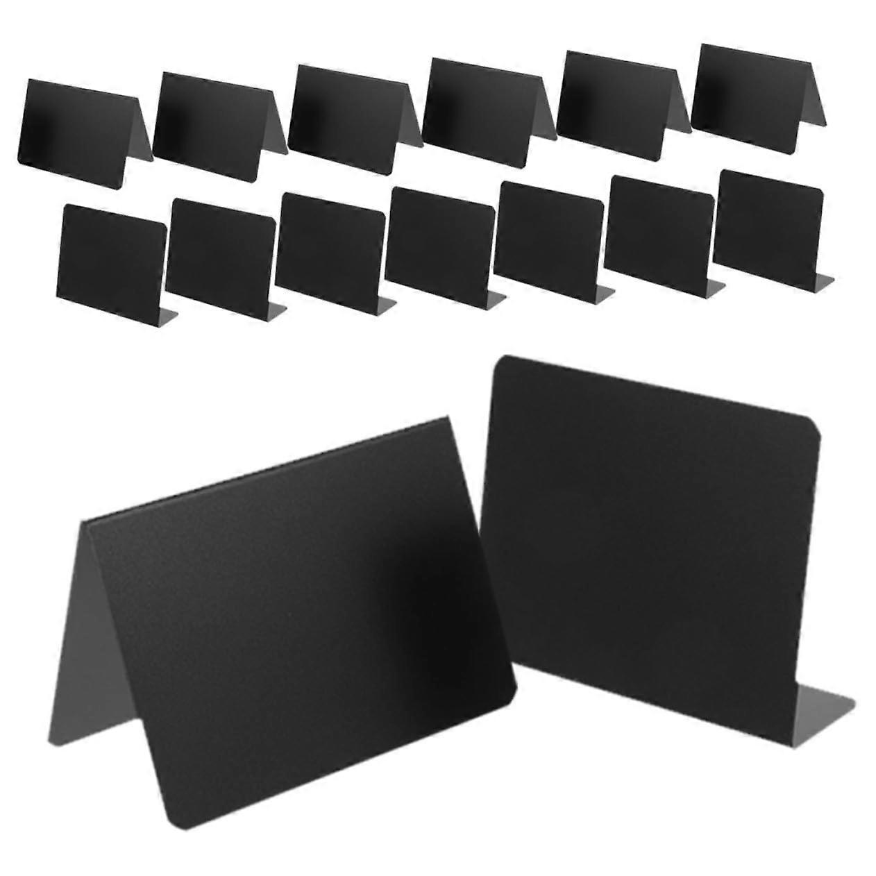 12pcs Mini Chalkboard Signs with Stand for Wedding Table Numbers Restaurant Reusable Message Board
