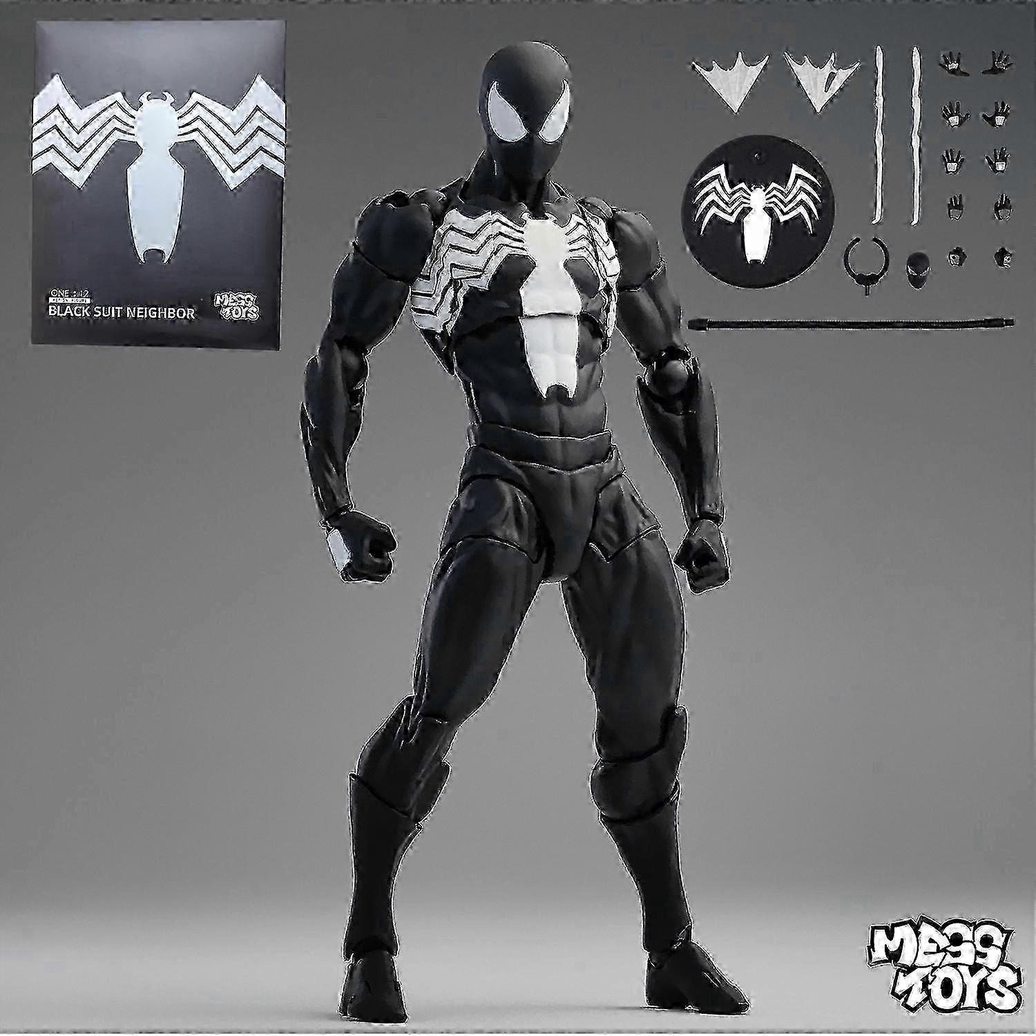 I lager MESS LEKSAKER Anime Spiderman Neighbour Den ultimata Spider Man Peter Parker Actionfigur Mode