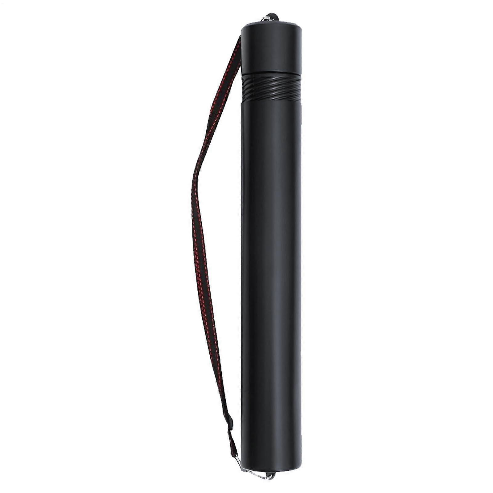 Extendable Waterproof Poster Tube with Adjustable Length and Shoulder Strap for Maps and Artwork