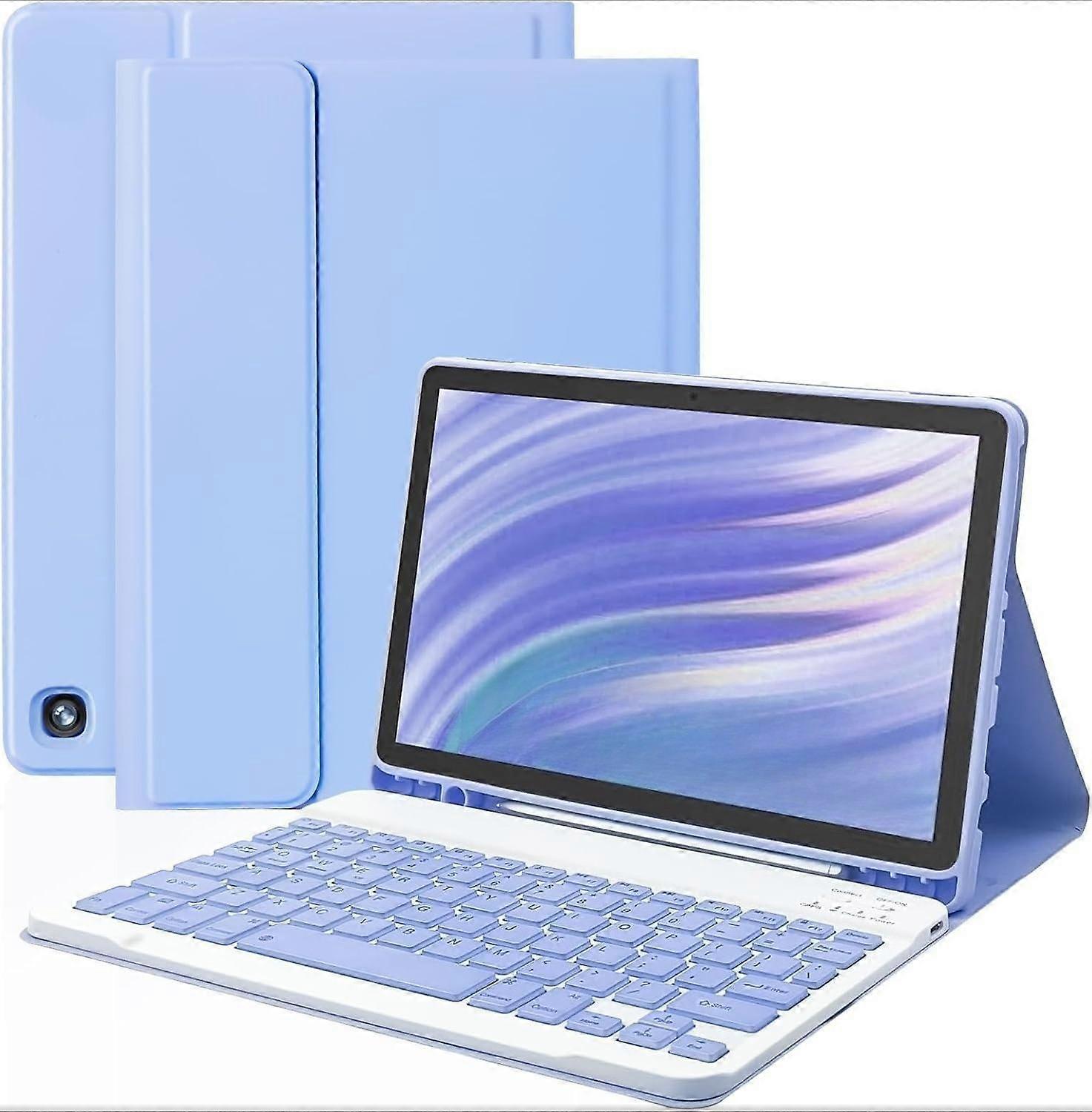 Square Cap Keyboard Case For Amazon Fire HD 10 2023