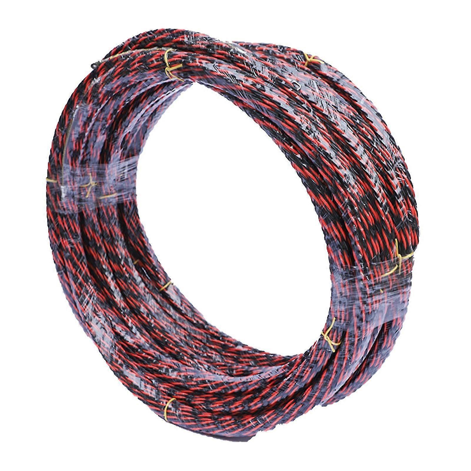 Wire Threader Flat Head Large Diameter Flexible 3 Strand Fish Tape Cable Puller for Electrician