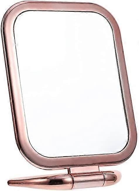 Double Sided Makeup Mirror with DualSided Magnification, Folding Vanity Mirror for Tabletop or Wall