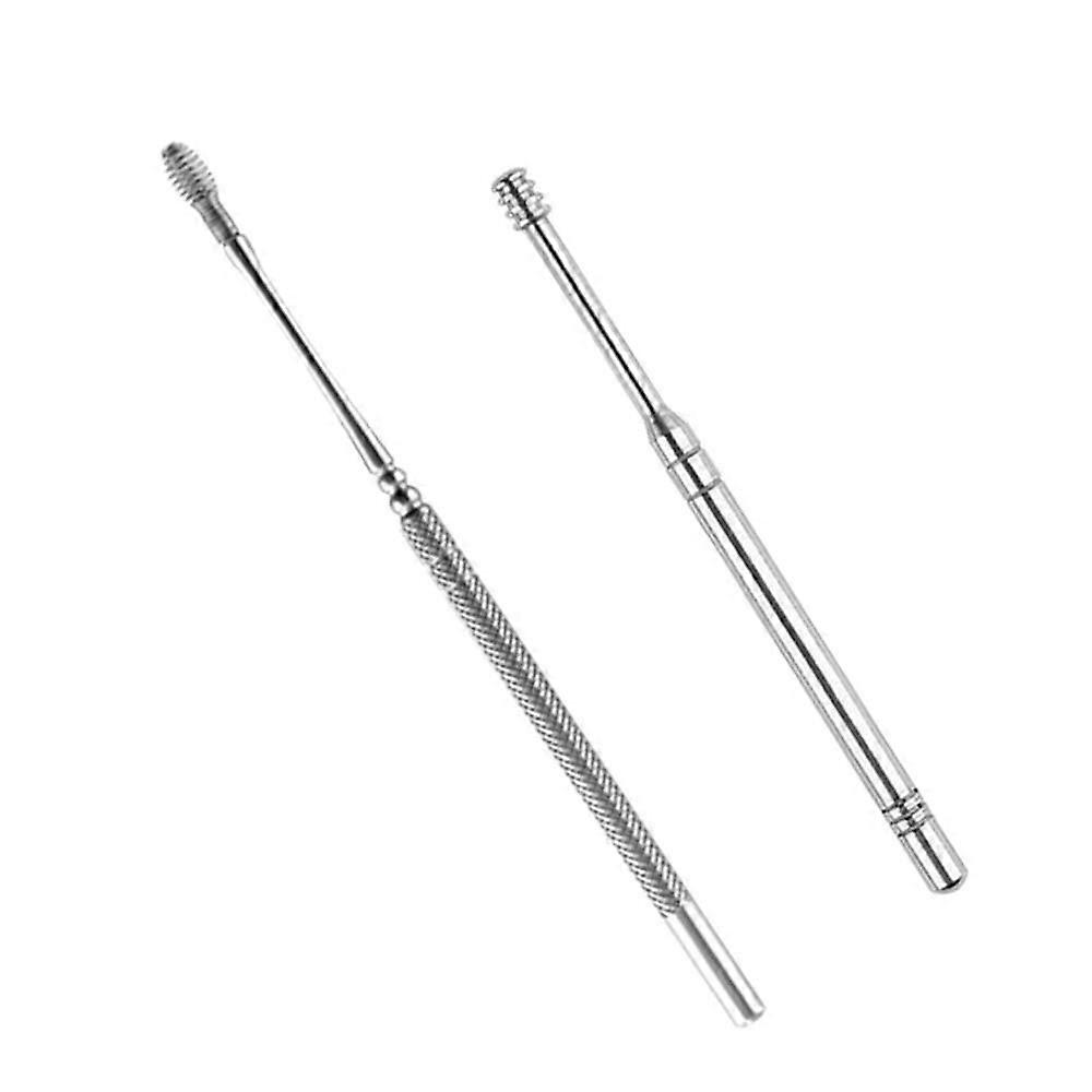 6PCS Stainless Steel Ear Wax Removal Kit with Multiple Tip Designs for Precision Cleaning