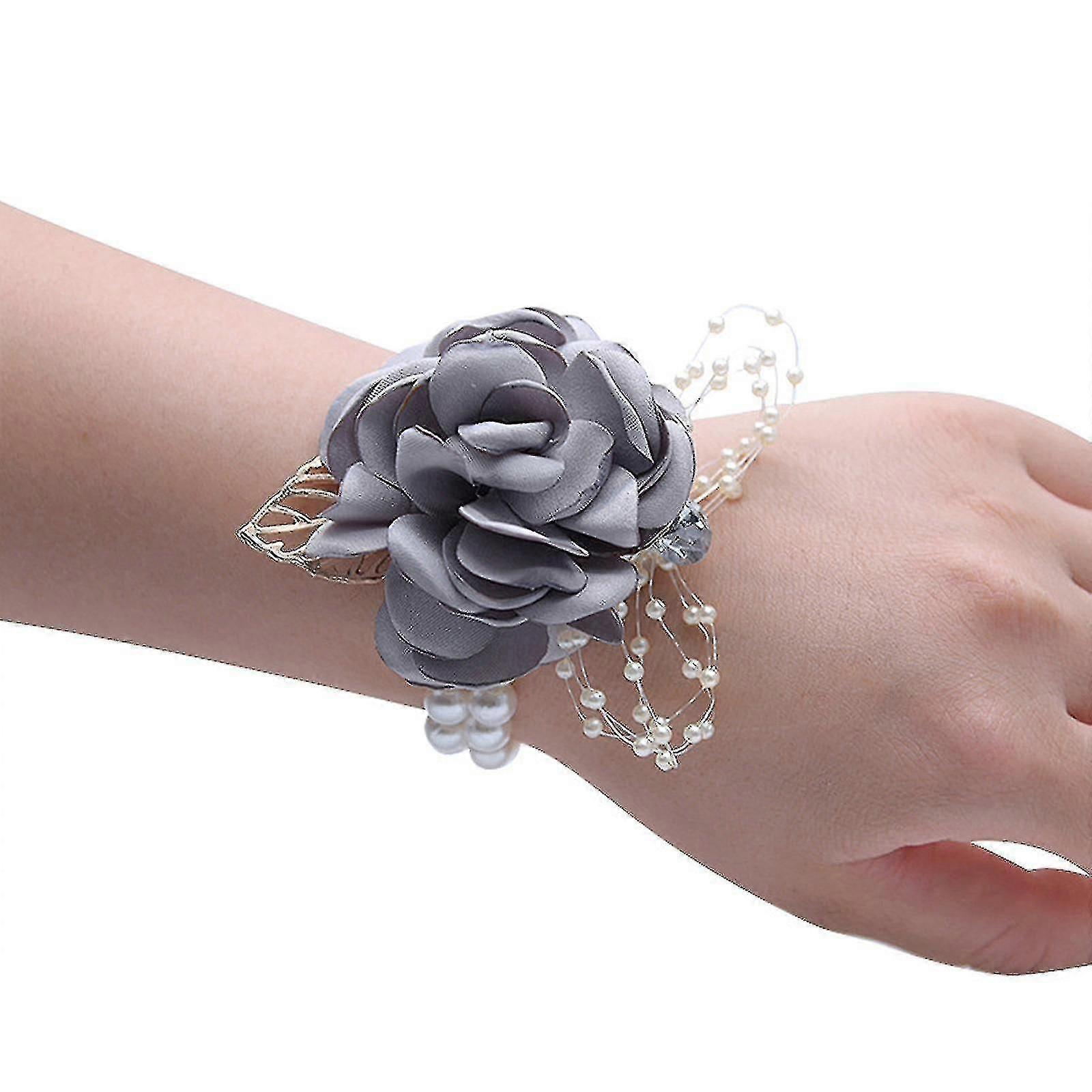 Wedding Rose Corsage Bracelet