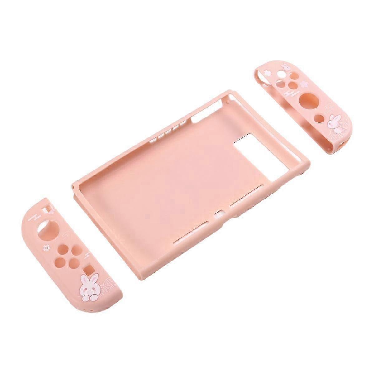 Protective Case for Switch 2 Kawaii Cartoon Design Dockable Shell for Switch 2 Console