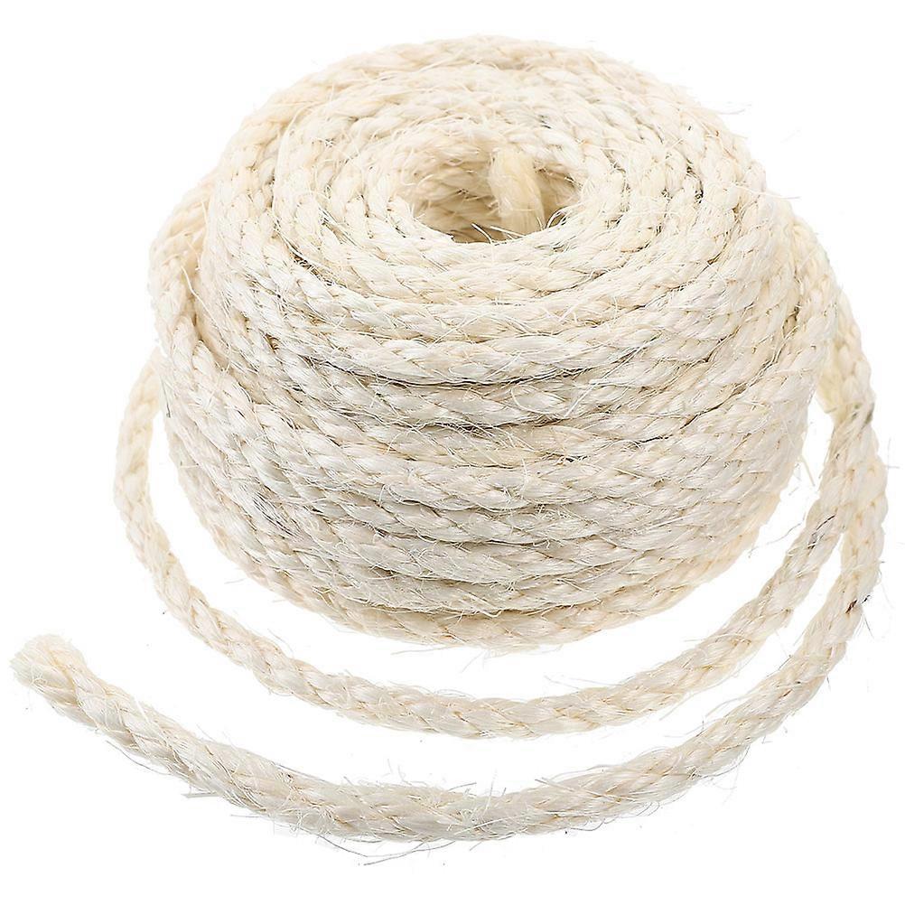 Cat Scratch Rope Sisal Hemp Rope for Cat Tree Scratching Post 1 Roll