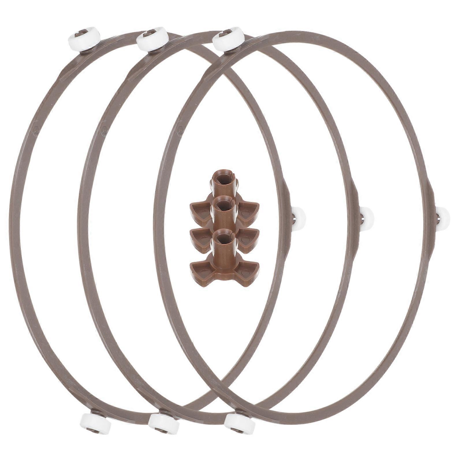 Glass Turntable Accessory Microwave Turntable Holder for 1Set Microwave Plates