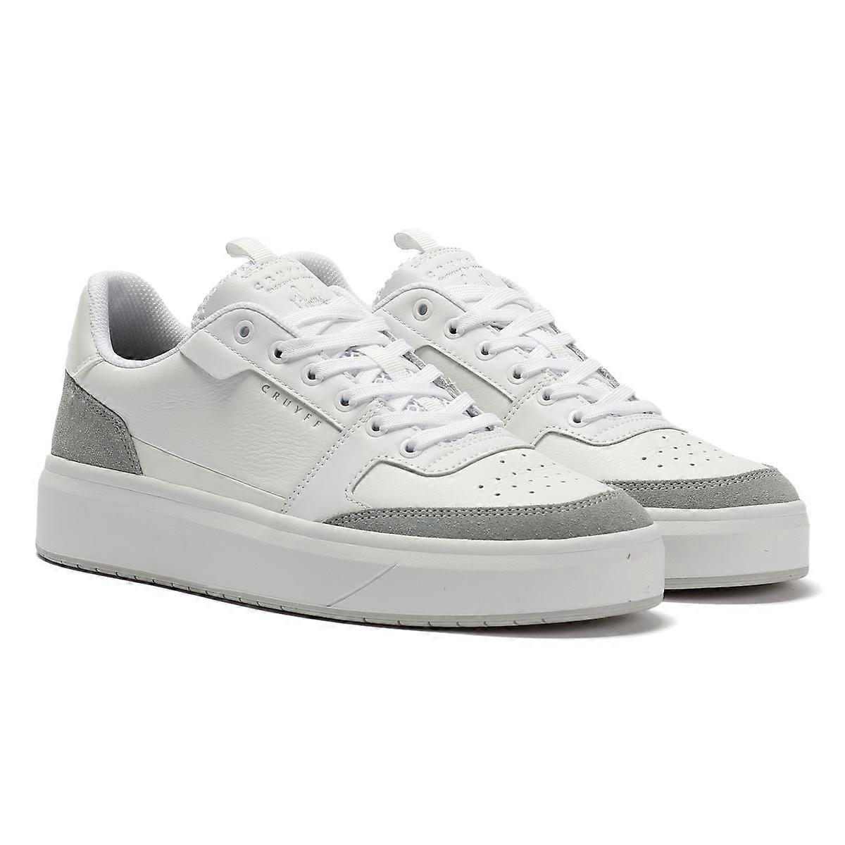 Cruyff Endorsed Pro Men's White/Blue Trainers