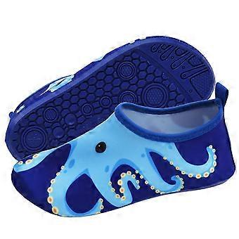 Vielseitige Mädchen-Sneaker mit Cartoon-Oktopus-Print, Outdoor-Strandschuhe, Schnorchel- und Watschuhe mit pflegeleichtem, modernem Design