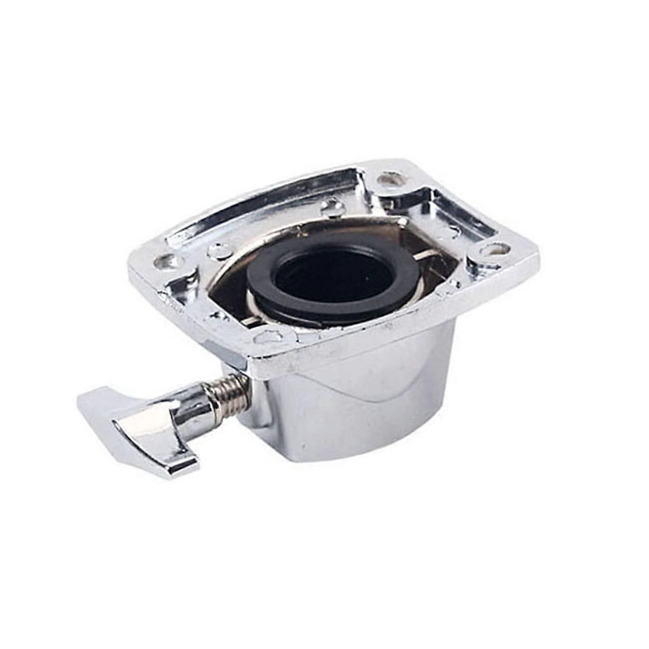 Drum Clamp with Secure Rod Lock and Quick Angle Adjustment for Tom and Cymbal Mounting