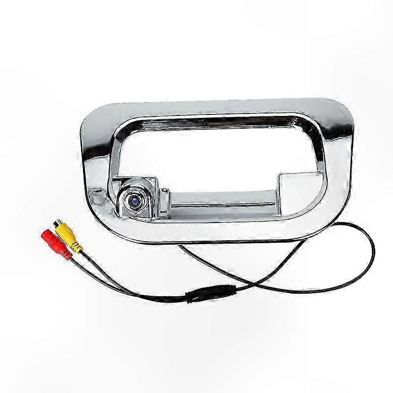 Rear Tailgate Handle Camera for 2005-2014 Pickup Trucks - Backup Reverse Parking Camera with Rearview Functionality