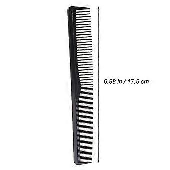 10pcs Anti-static Plastic Hairdressing Styling Combs Tooth Hair Combs for Salon and Hotel Hair Care Tools (Black)