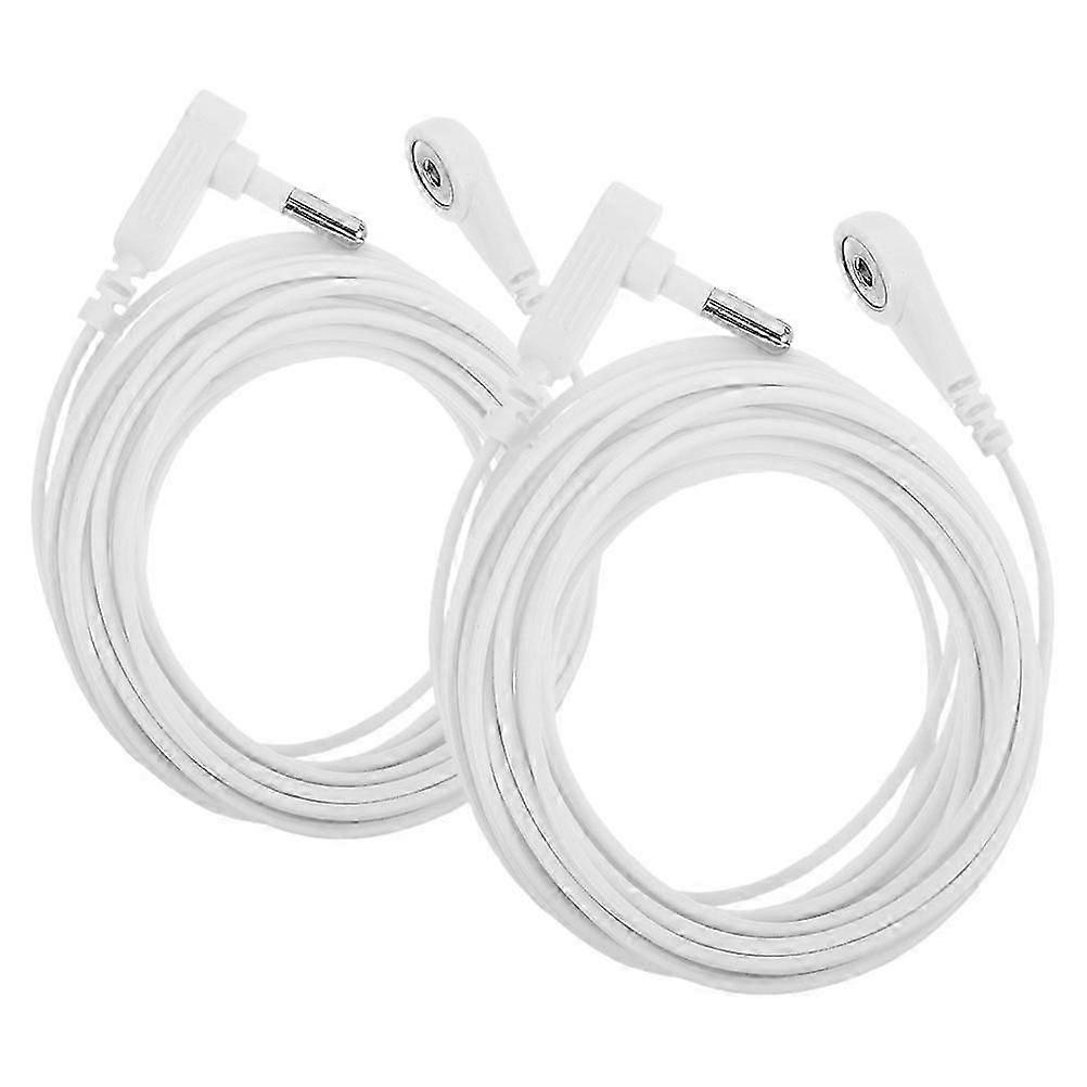 Plastic Grounding Cord Accessories for Replacement with 2Pcs Universal Grounding Cords