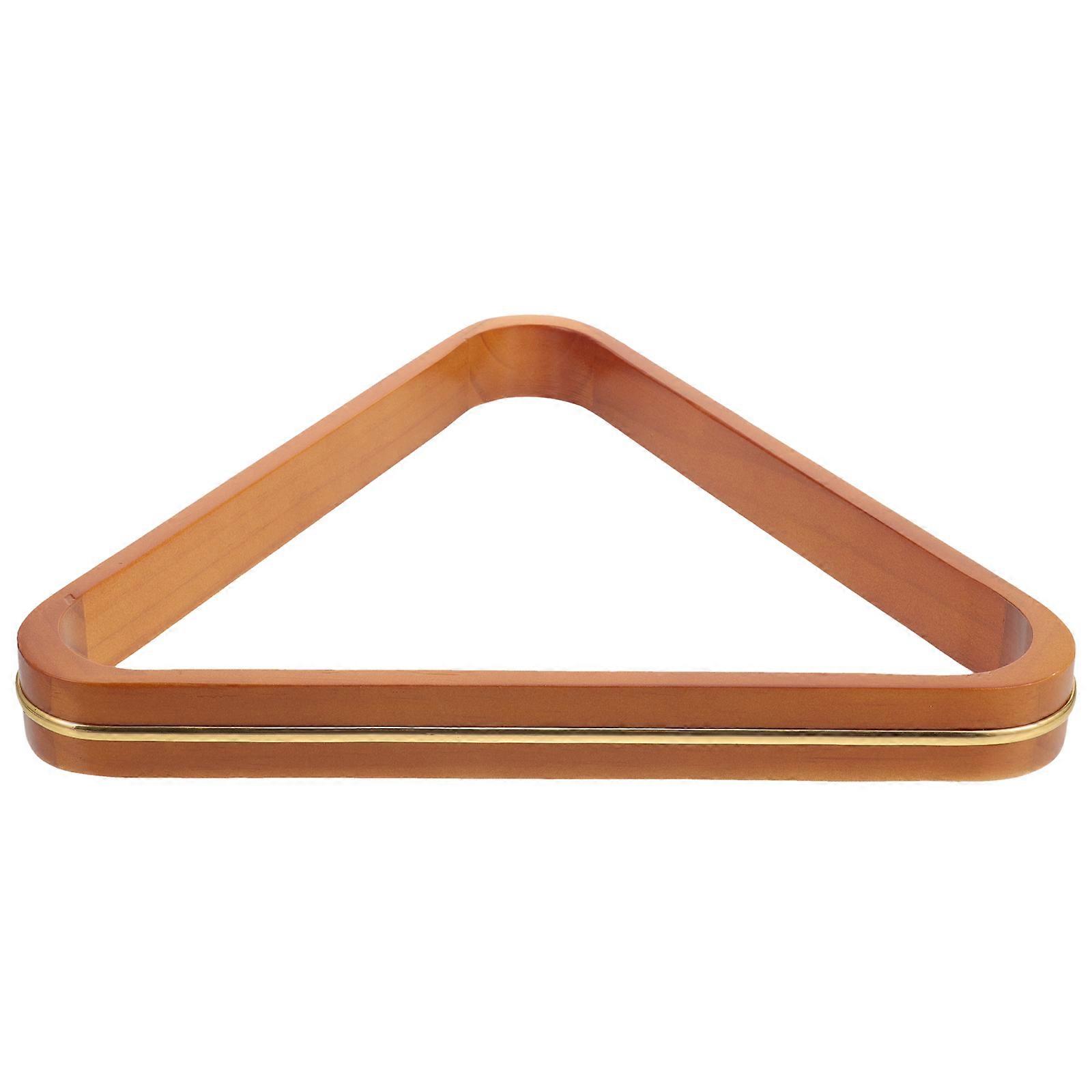 Pool Rack Wood Billiard Triangle Rack for 3Pcs Pine Wood Frames