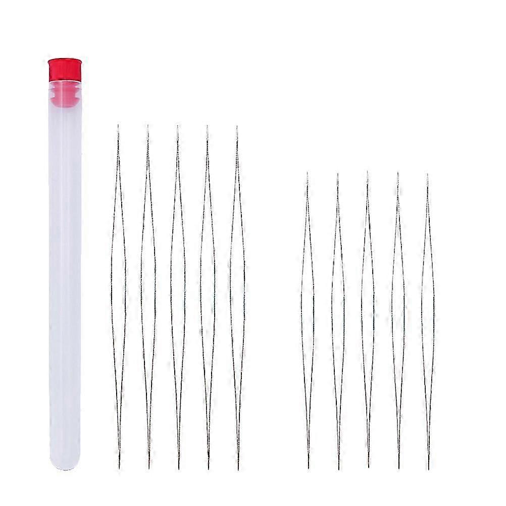 Silver Sewing Needles Beading Needles for Stitching Use 30Pcs Set