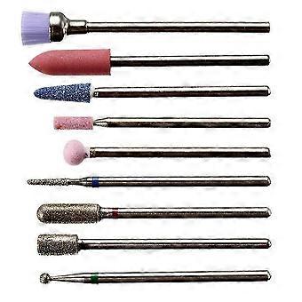 Polishing Nail Drill Bits for Grinding Metal Material 9Pcs Set