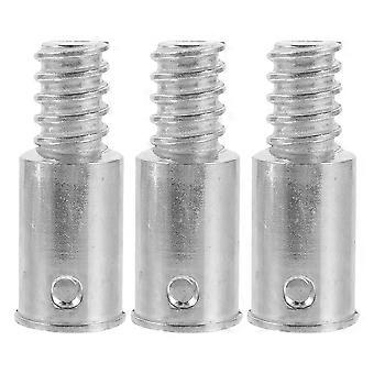 3pcs Adaptateur de poteau d’extension de balai Conseils pour balai de remplacement Peinture Poteaux d’extension et fixations de poteau télescopique 19mm
