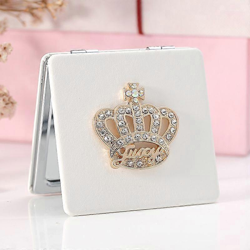 Rhinestone Crown Small Mirror