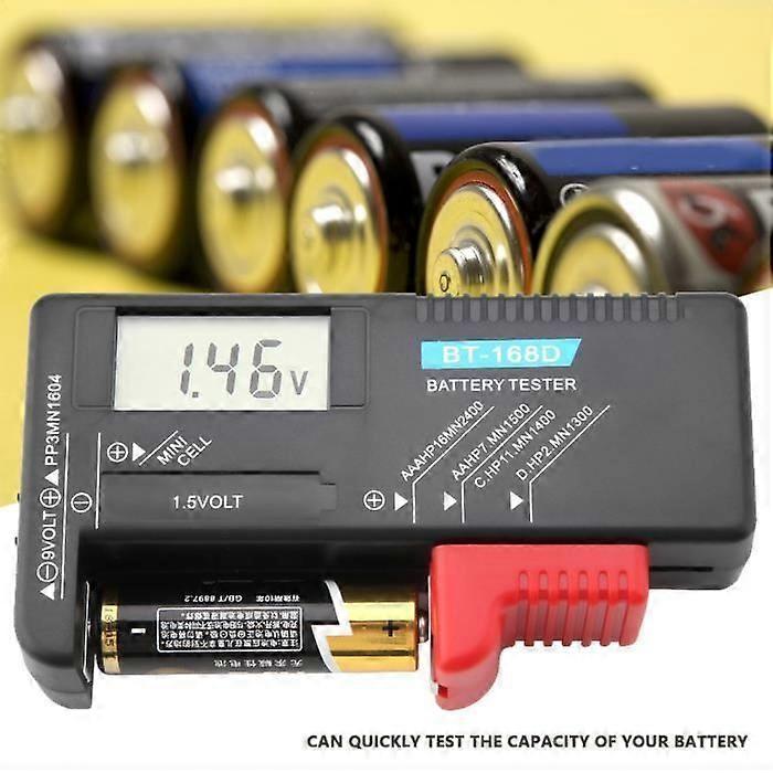 Battery Tester - Generic - BT-168D - Universal - Analog Display - Compact
