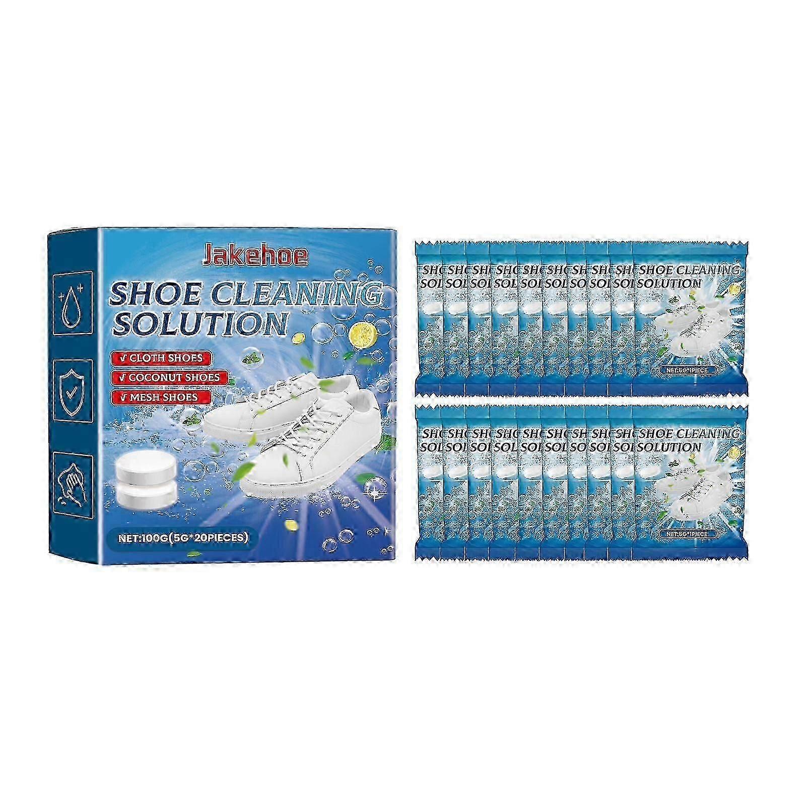 Shoe Cleaning Solution with Lemon Extract - Safe , Effective for All White Shoes