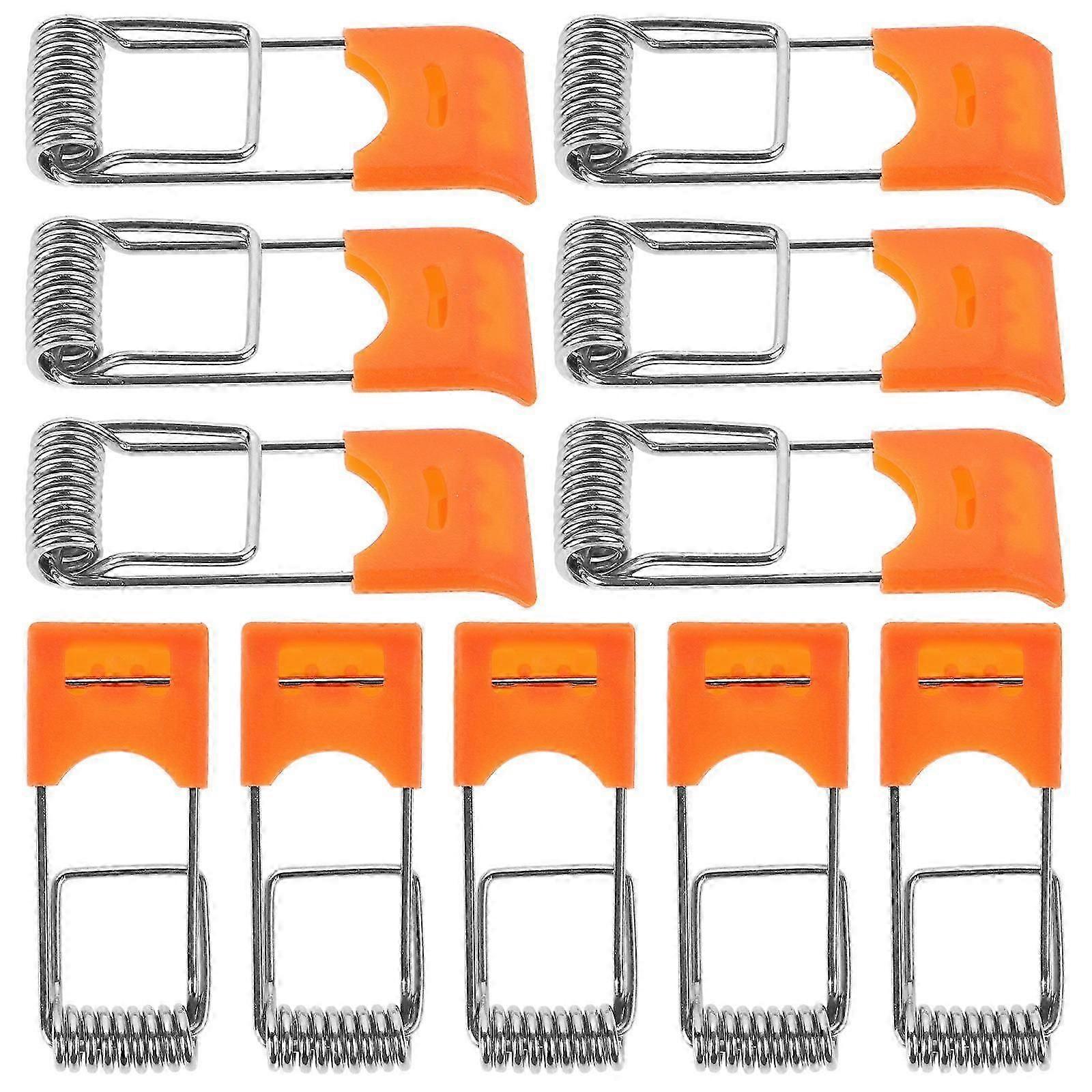 Retaining Spring Clips for Downlight and Panel Light, Plastic and Metal, 100Pcs