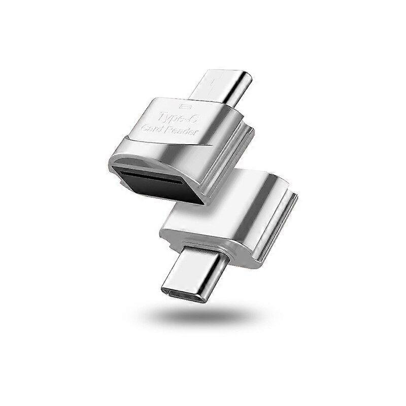 USB 3.0 Type C Smart Adapter with Micro-SD, Portable and Compact Card Reader, Multifunction