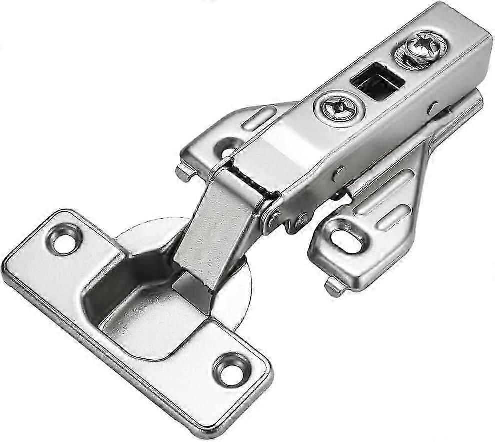 2pcs Soft Opening Face Frame Mounting Concealed Hinges Kitchen Cabinet Door