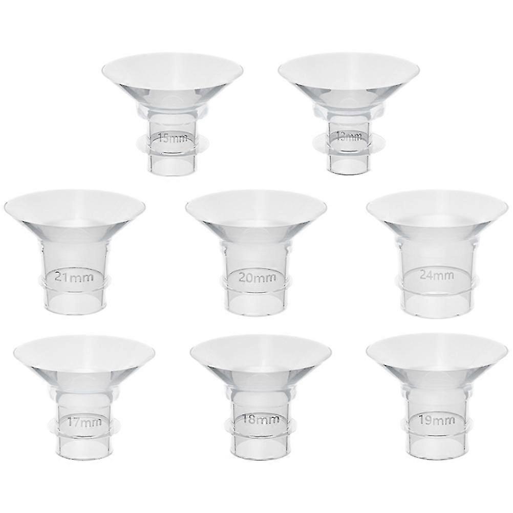 8 pcs Breast Pump Flange Inserts Silicone Flange Inserts Replacement Flange Inserts-Yvan