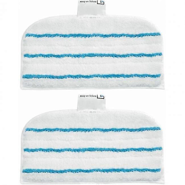 2 Rectangular FSMP20-XJ Microfiber Pads For Steam Mop