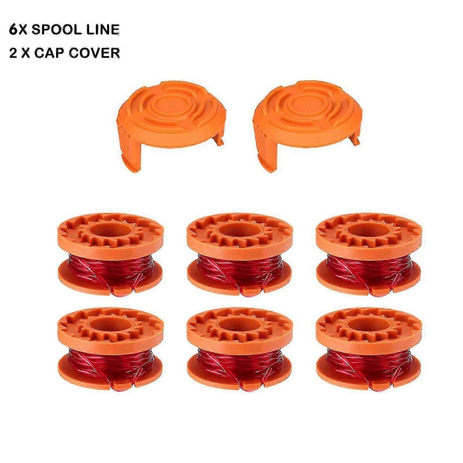 Replacement Grass Trimmer Line Spool Set For Worx Weed Eater.
