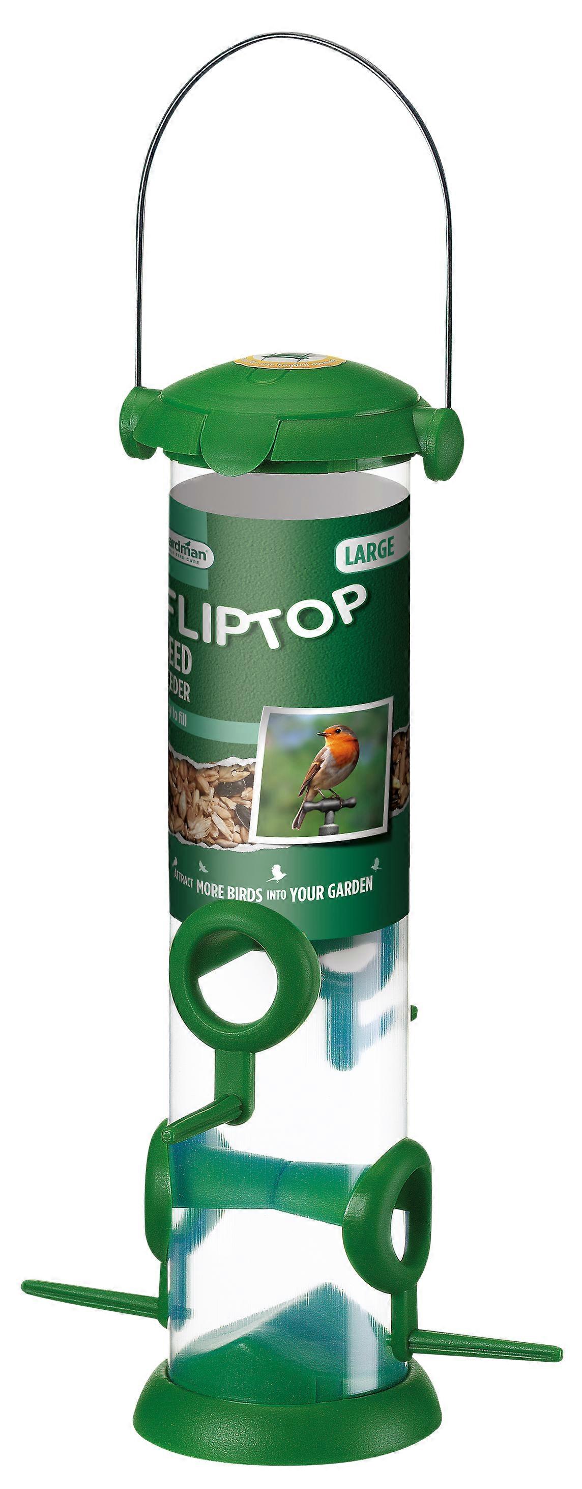 GARDMAN Plastic Feeding Column Flip-Top large, 1 piece
