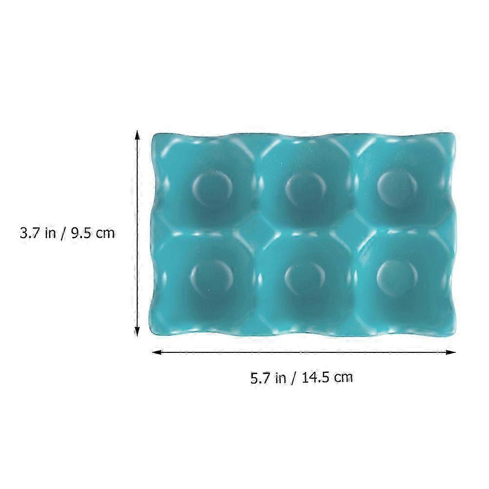 Ceramic Egg Holder | Egg Storage with 2Pcs Shockproof Egg Boxes