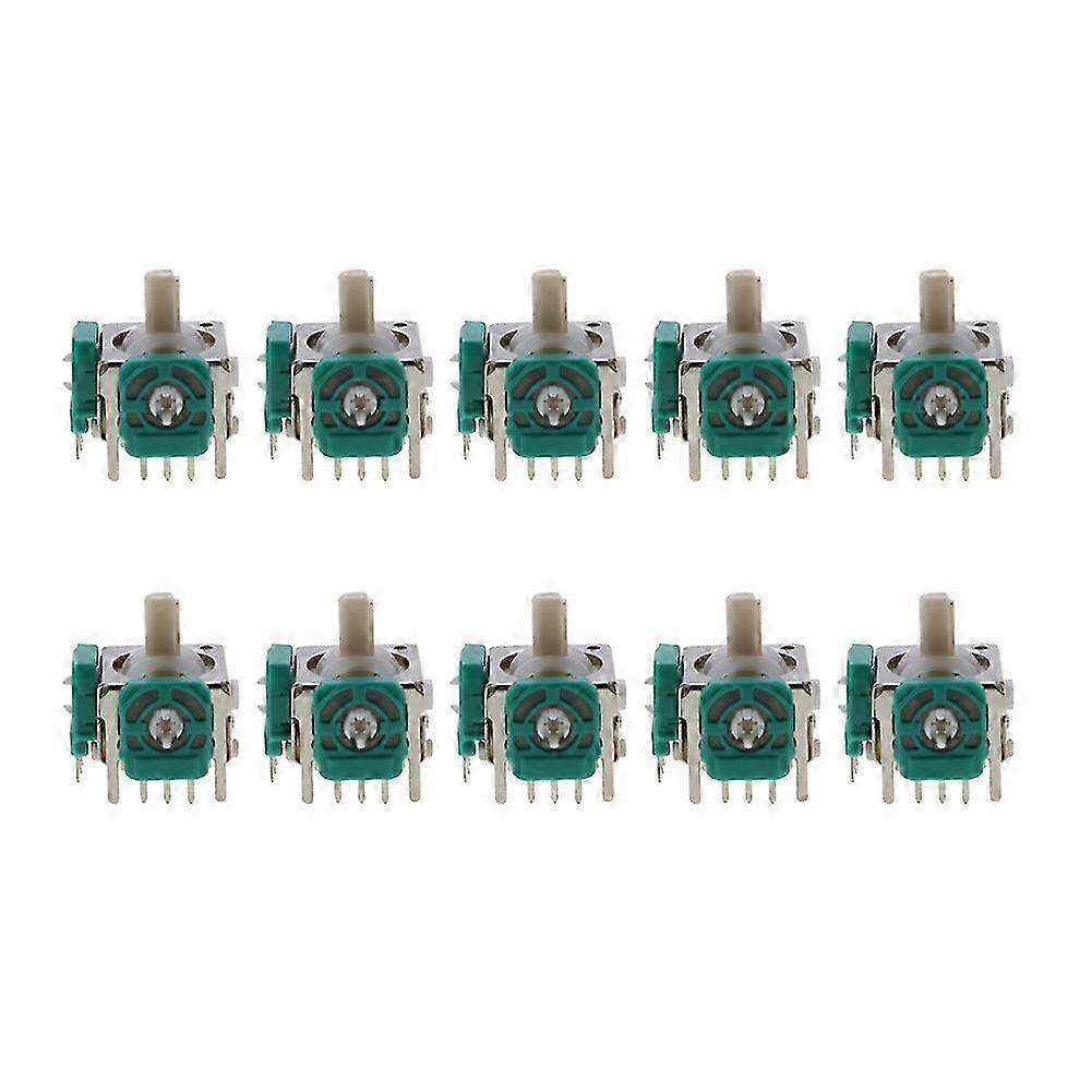 10pcs compatible withGame Cube NGC Controller 3D Analog Joysticks Sensor Module Replacement Joystick