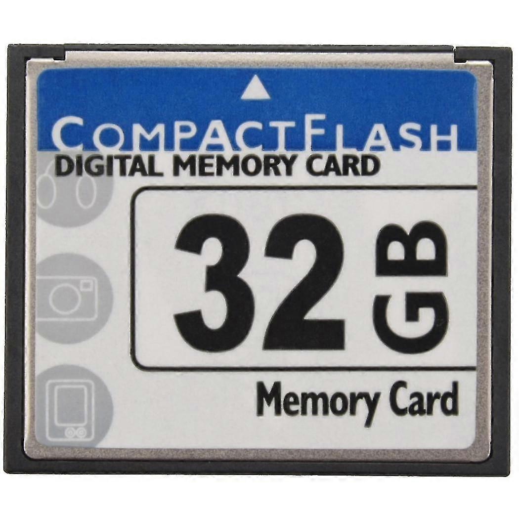 2024 32gb Compact Flash Memory Card(white&blue)