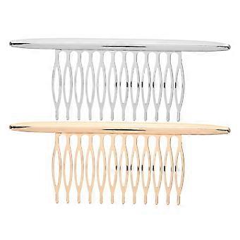 2pcs Girls Hairpins Hair Clips Delicate Hair Accessories Simple Hair Combs