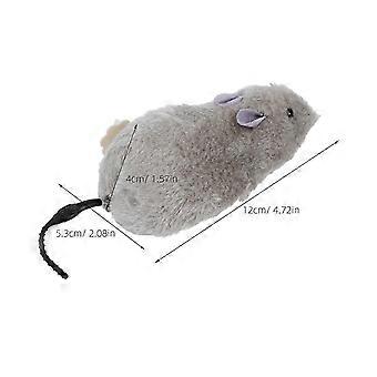 4pcs Wind Up Mice Toys No se necesitan baterías Wind Up Toys Interactive Cat Toys
