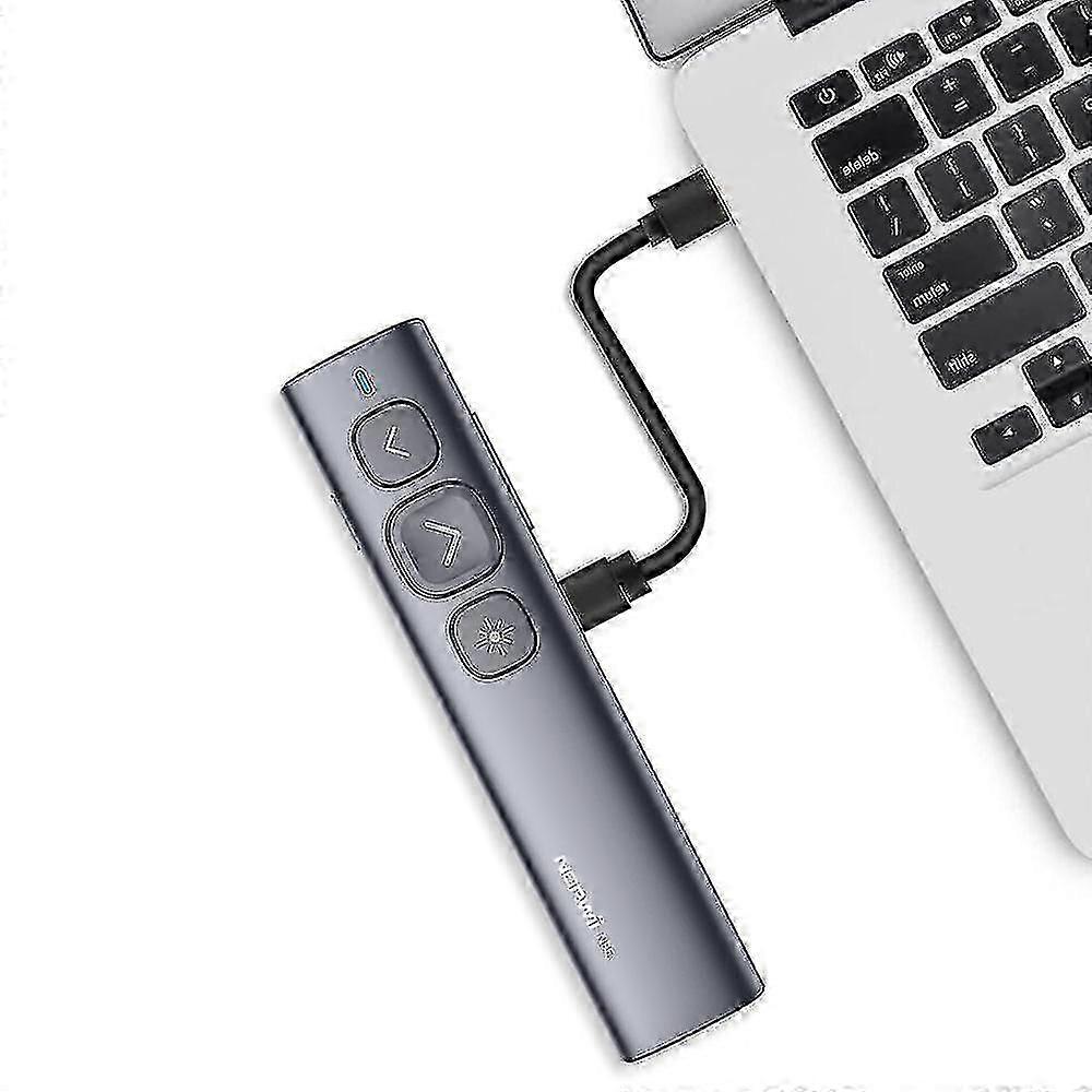 High End Design N95 Wireless Presenter Type C Charging Laser Pen Pointer Remote Clicker For Presentations