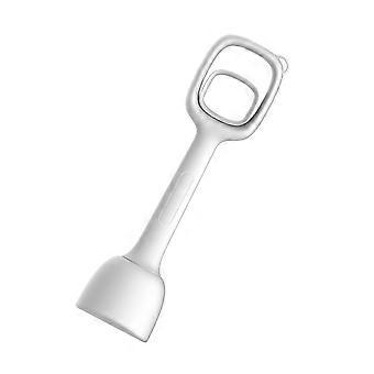 Dog Excrement Scoop Long Handled Dog Poop Picker for Daily Use (White)
