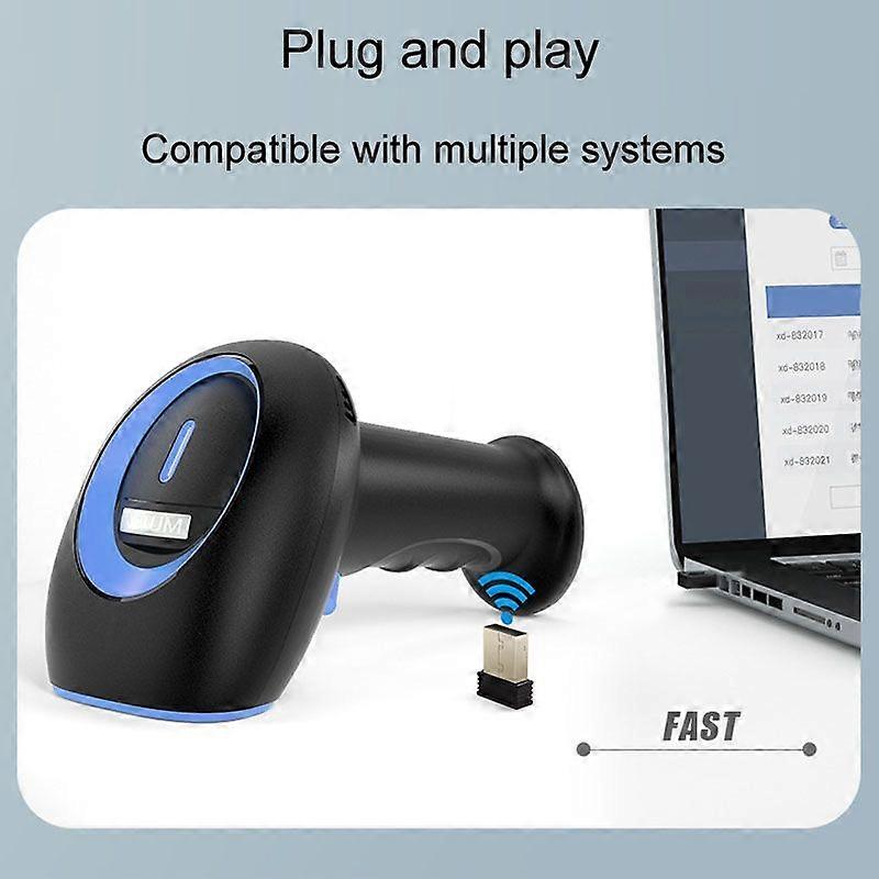 Supermarket Cashier Express Scanner, Model: Wireless 2-Dimensional