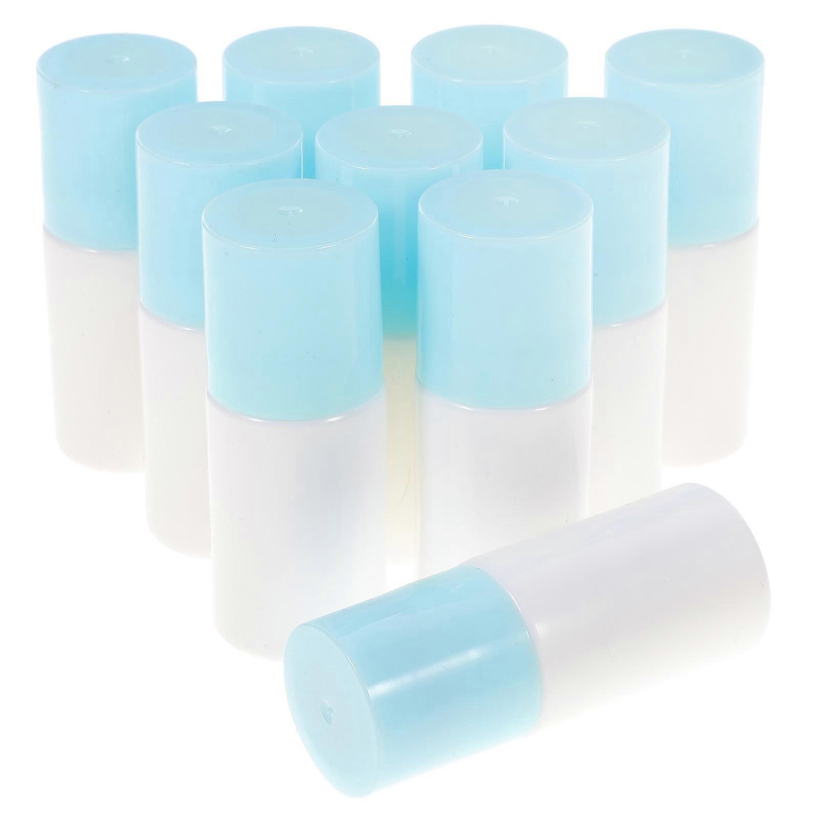 Flat Bottle Sponge Head Bottle for Storage 10Pcs Multi