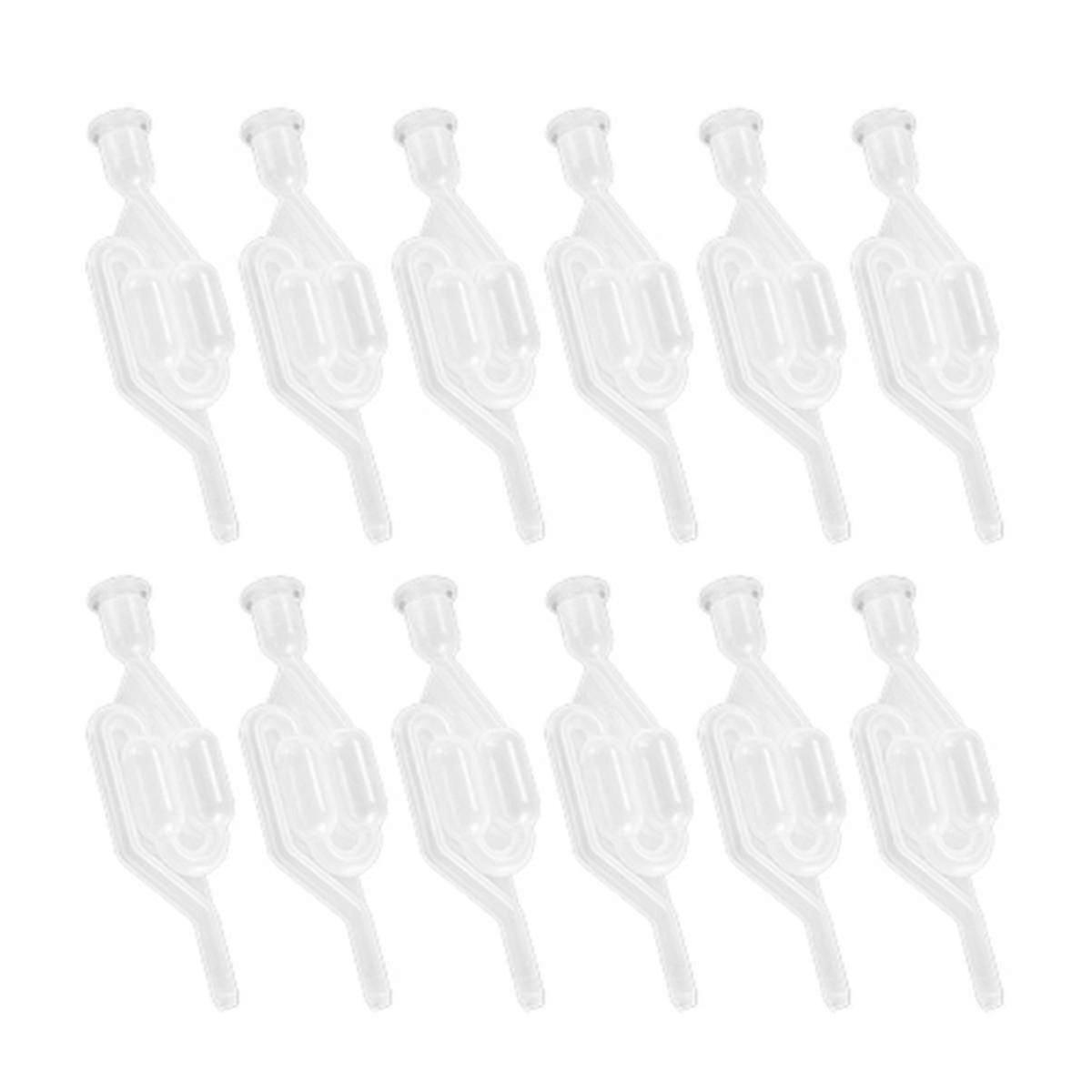 S-Type Winemaking Check Valves 12-Pack for Fermentation and Brewing